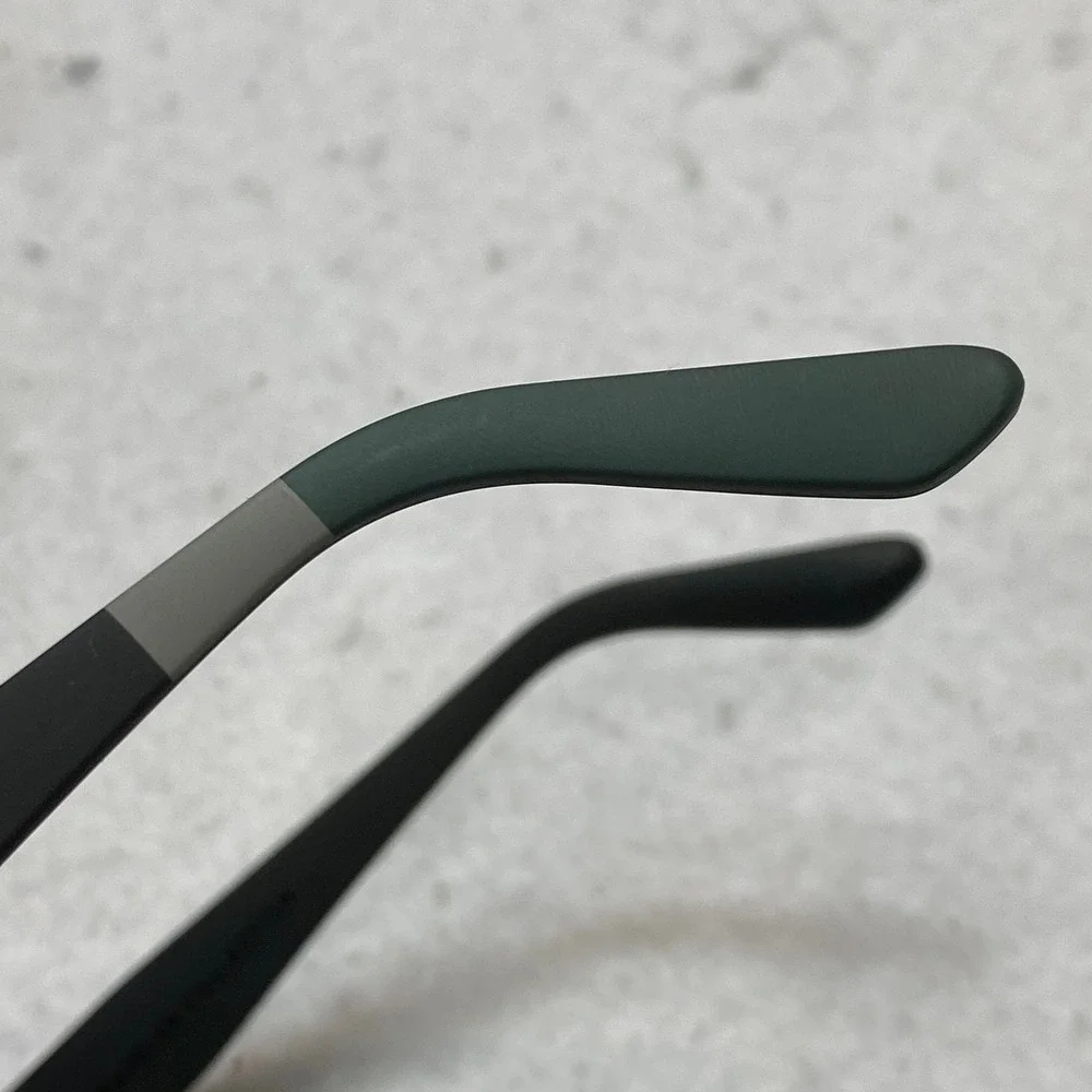 TOMS Sunglasses Womens OS Black Sydney Traveler Collection Cat Eye Green Lens
